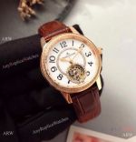 New Copy Jaeger-LeCoultre Tourbillon Lady watches Rose Gold Diamonds